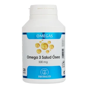 Equisalud Oméga 3 Santé Osseuse 500 mg, complément alimentaire, 120 perles