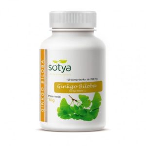 Ginkgo Biloba 100 Comprimidos Sotya