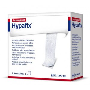 Hypafix gaze adesiva para fixação de curativos 2,5 cm x 10 m