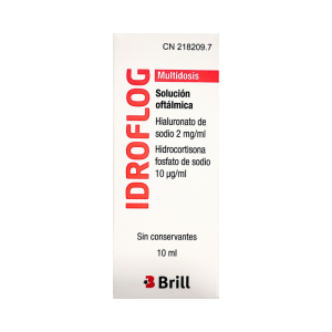 Idroflog solução oftálmica multidosis 10 ml