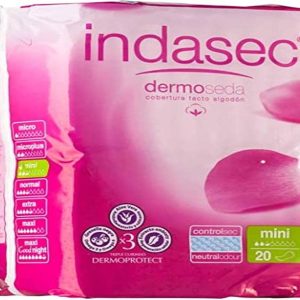 Indasec Compressas Incontinência Mini, 20 Unidades