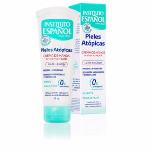 Instituto Espanhol creme para mãos peles atópicas tubo estuchado 75 ml