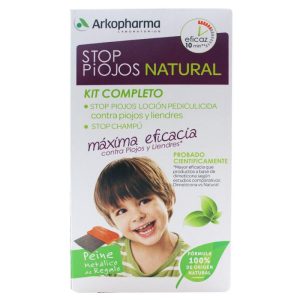 Kit completo antipiojos natural com loção e champô