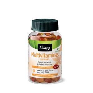 Kneipp Multivitaminas gominolas sabor limón y naranja 60 unidades