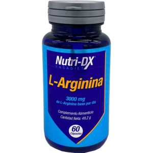 L-Arginina 60 cápsulas – Nutri-DX Ynsadiet