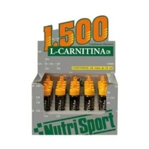 L-Carnitina Naranja 20 Viales NutriSport – 1500ml