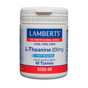 L-Teanina 200 mg 60 Comprimidos Lamberts