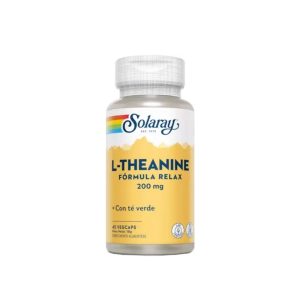 L Theanine 200 Mg 45 Cápsulas Solaray
