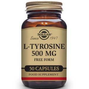L-Tirosina 500 Mg 50 V Cápsulas Solgar