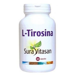 L-Tirosina 500 mg 60 Cápsulas Sura Vitasan