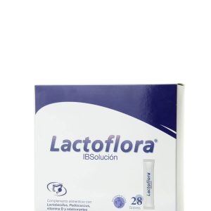Lactoflora ib solución 28 sticks sabor frambuesa
