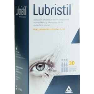 Lubristil solución oftálmica estéril 30 monodosis Colirio