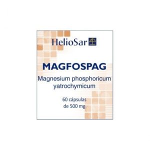 Magfospag Magnesium Phosphoricum 60 Cápsulas Heliosar