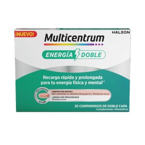 Multicentrum Energía Doble 20 comprimidos de doble capa