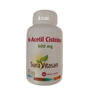 N-Acetil Cisteína 60 cápsulas SuraVitasan
