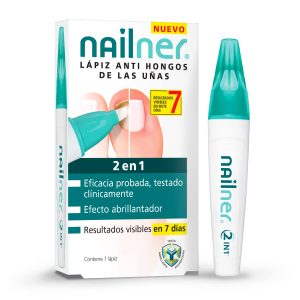 Nailner 2 em 1 tratamento fungos unhas pincel 4 ml