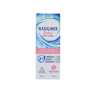 Nasalmer Baby solução nasal isotônica spray 135 ml