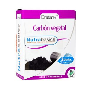 Nutrabasics 60 Cápsulas Carbón Vegetal