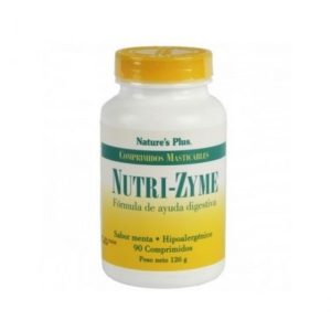 Nutri Zyme 90 Comprimidos Masticables Natures Plus