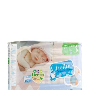 Pañal Chelino Talla 3 (4-10Kg) 36 Unidades