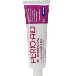Perio aid gel bio adhesivo con clorhexidina 0.20% y ácido hialurónico 30 ml