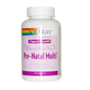 Pre- Natal Multi 150 Tabletas Solaray
