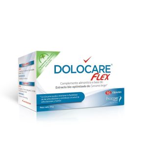 Procare Health Dolocare Flex suplemento alimentar articular 60 cápsulas