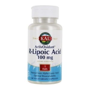 R-Lipoic Activoxidante de Ácido 60 Cápsulas Kal