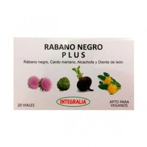 Rábano Negro Plus 20 Viales Integralia