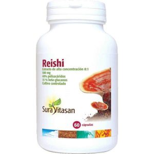 Reishi 500 mg 60 Cápsulas Sura Vitasan