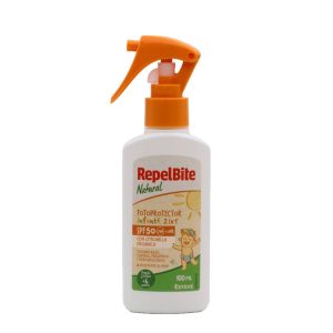 Repel Bite Natural fotoprotector infantil 2 em 1 SPF50+ 100 ml