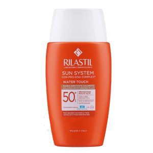 Rilastil Sun System Water Touch com Cor SPF 50+ fotoprotector facial 40 ml