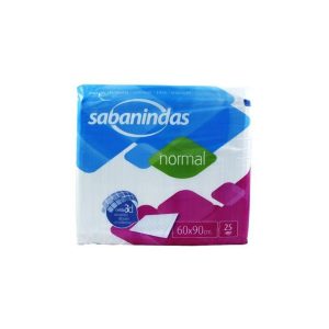 Sabanindas normal protector de cama 60 x 90 25 unidades