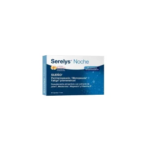 Serelys Noche complemento menopausia 30 cápsulas
