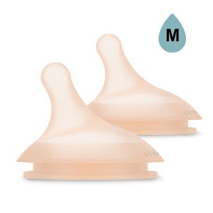 Suavinex Zero-Zero tetinas de silicone anticólico fluxo médio, blíster 2 unidades