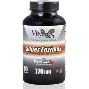 Super enzimas con dygeszime 90 cápsulas Byotic