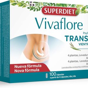 Superdiet Vivaflore Transito Vientre Plano 100 cápsulas