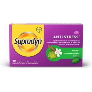 Supradyn Anti Stress complemento alimentício 30 comprimidos