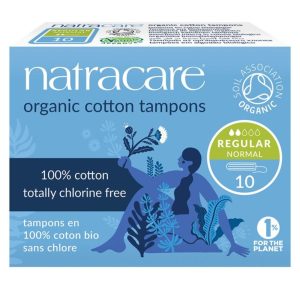 Tampon Regular Sin Aplicador 10 Ud Natracare