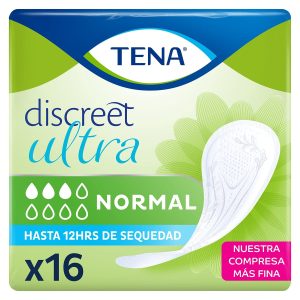Tena Discreet Normal Ultra compresas 16 uds