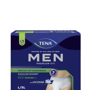 Tena Men Premium Fit Maxi Ropa Interior Protectora Talla L/Xl 10 Calzoncillos