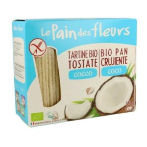 Tostadas de Pan con Coco Sin Gluten Bio Vegan Le Pain Des Fleurs – 150g