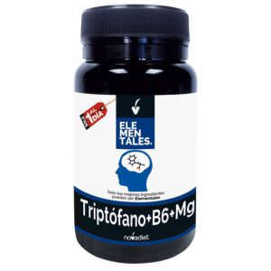 Triptófano B6 y Magnesio 30 cápsulas vegetales – Novadiet