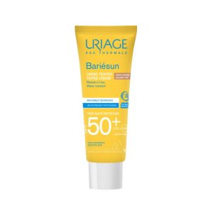 Uriage Bariésun creme facial com cor dourado SPF50+ 50 ml