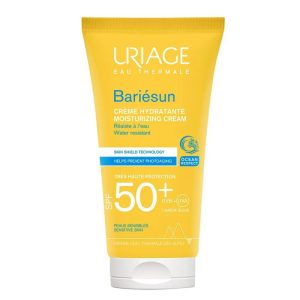 Uriage Bariésun creme solar facial hidratante SPF50+ pele sensível 50 ml