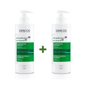 Vichy Dercos champú anticaspa cabello normal/graso duplo 2 x 400ml