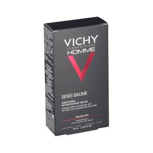 Vichy Homme Sensi-Baume bálsamo pós-barba pele sensível 75 ml