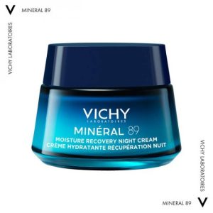 Vichy Minéral 89 crema de noche hidratante y reparadora rostro 50 ml