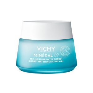 Vichy Mineral 89 Gel Sorbete Mate Hidratante Facial Piel Grasa/Mixta 50 ml