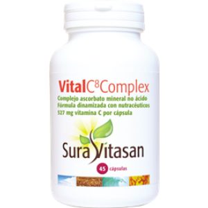 Vital C8 Complex 45 Cápsulas Sura Vitasan